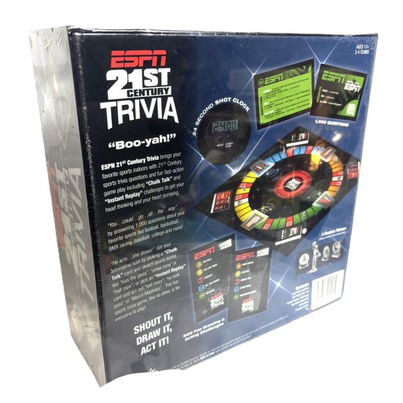 USAopoly ESPN 21st Century Trivia NIB – NEW With TAGS - Picture 13 of 13
